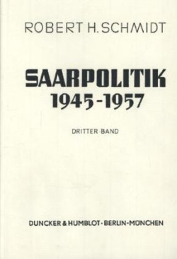 Saarpolitik 1954 - 1957.