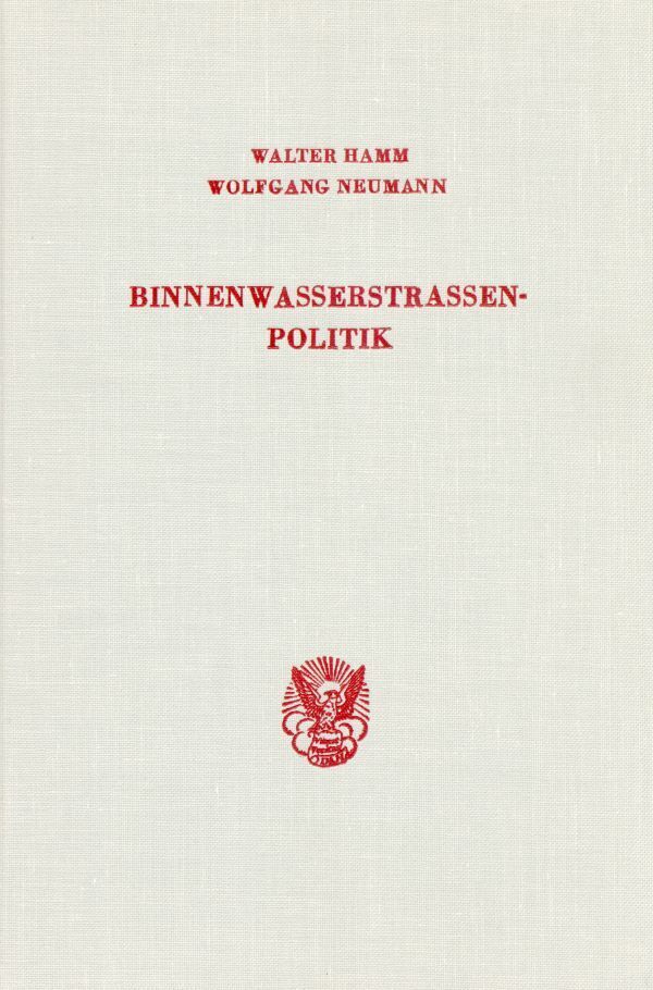 Binnenwasserstraßenpolitik.