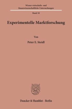 Experimentelle Marktforschung.