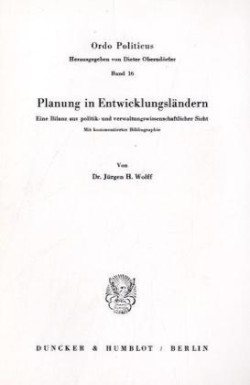 Planung in Entwicklungsländern.