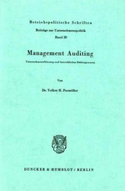 Management Auditing.