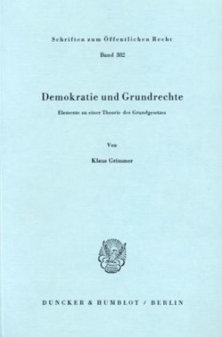 Demokratie und Grundrechte.