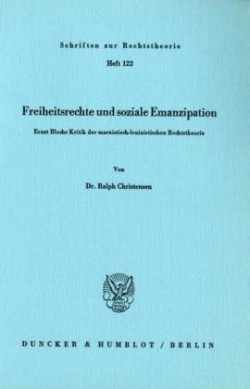 Freiheitsrechte und soziale Emanzipation.