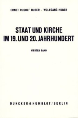 Staat und Kirche im 19. und 20. Jahrhundert.