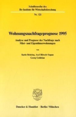 Wohnungsnachfrageprognose 1995.