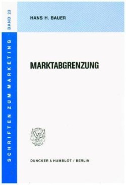 Marktabgrenzung.