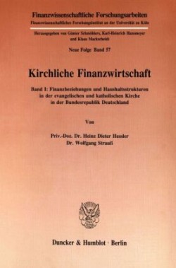 Kirchliche Finanzwirtschaft.