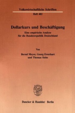 Dollarkurs und Beschäftigung.