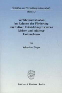 Verfahrensevaluation im Rahmen der Förderung innovativer Entwicklungsvorhaben kleiner und mittlerer Unternehmen.