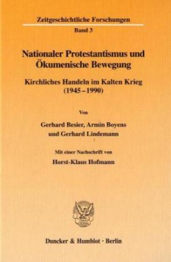 Nationaler Protestantismus und Ökumenische Bewegung