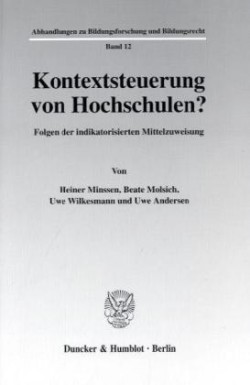 Kontextsteuerung von Hochschulen?