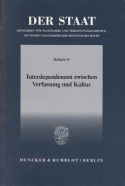 Interdependenzen zwischen Verfassung und Kultur.