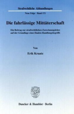 Die fahrlässige Mittäterschaft.