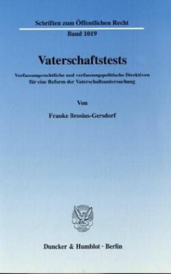 Vaterschaftstests.