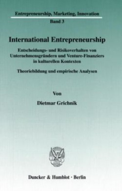 International Entrepreneurship.