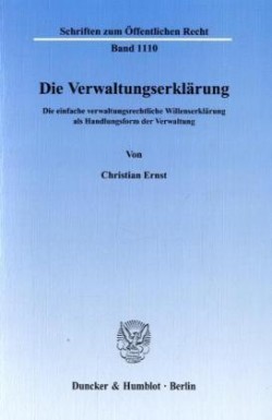 Die Verwaltungserklärung.