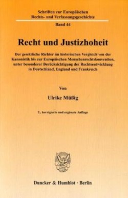 Recht und Justizhoheit.