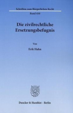 Die zivilrechtliche Ersetzungsbefugnis.