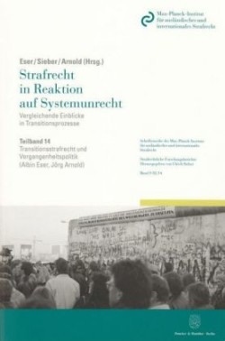 Transitionsstrafrecht und Vergangenheitspolitik.