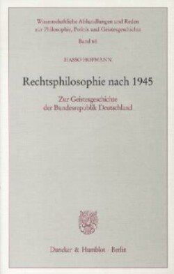 Rechtsphilosophie nach 1945