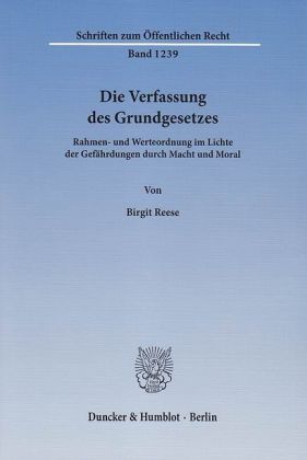 Die Verfassung des Grundgesetzes.