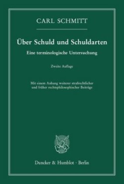 Uber Schuld und Schuldarten