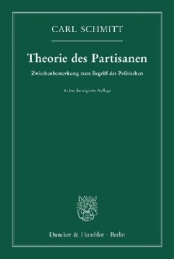 Theorie des Partisanen.