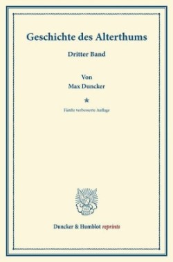 Geschichte des Alterthums.