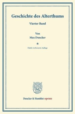 Geschichte des Alterthums.