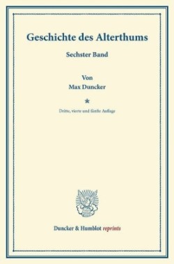Geschichte des Alterthums.