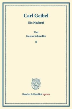Carl Geibel.