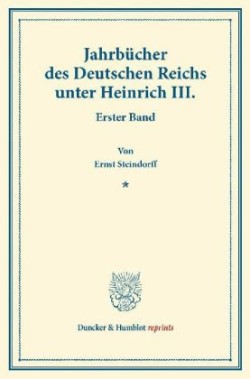 Jahrbücher des Deutschen Reichs unter Heinrich III.