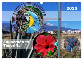 Zauberhaftes Teneriffa (Wandkalender 2025 DIN A3 quer), CALVENDO Monatskalender