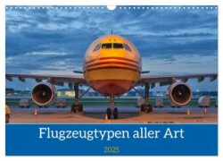 Flugzeuge aller Art (Wandkalender 2025 DIN A3 quer), CALVENDO Monatskalender