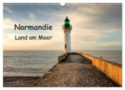 Normandie - Land am Meer (Wandkalender 2025 DIN A3 quer), CALVENDO Monatskalender