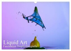 Liquid Art, Faszination Tropfenfotografie (Wandkalender 2025 DIN A3 quer), CALVENDO Monatskalender