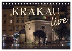 Krakau live (Tischkalender 2025 DIN A5 quer), CALVENDO Monatskalender