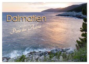 Dalmatien - Perle der Adria (Wandkalender 2025 DIN A2 quer), CALVENDO Monatskalender