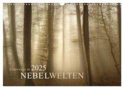 Unterwegs in Nebelwelten (Wandkalender 2025 DIN A3 quer), CALVENDO Monatskalender