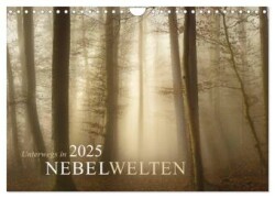 Unterwegs in Nebelwelten (Wandkalender 2025 DIN A4 quer), CALVENDO Monatskalender