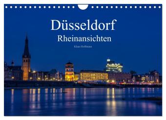 Düsseldorf - Rheinansichten (Wandkalender 2025 DIN A4 quer), CALVENDO Monatskalender