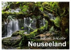 Neuseeland - Wilde Wälder (Wandkalender 2025 DIN A2 quer), CALVENDO Monatskalender