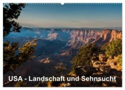 USA - Landschaft und Sehnsucht (Wandkalender 2025 DIN A2 quer), CALVENDO Monatskalender