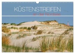 Küstenstreifen an der Nordsee (Wandkalender 2025 DIN A3 quer), CALVENDO Monatskalender