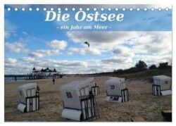 Die Ostsee - Ein Jahr am Meer (Tischkalender 2025 DIN A5 quer), CALVENDO Monatskalender