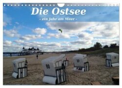 Die Ostsee - Ein Jahr am Meer (Wandkalender 2025 DIN A4 quer), CALVENDO Monatskalender