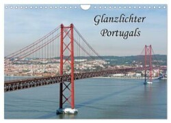 Glanzlichter Portugals (Wandkalender 2025 DIN A4 quer), CALVENDO Monatskalender