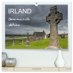 IRLAND - Geheimnisvolle Abteien (hochwertiger Premium Wandkalender 2025 DIN A2 quer), Kunstdruck in Hochglanz