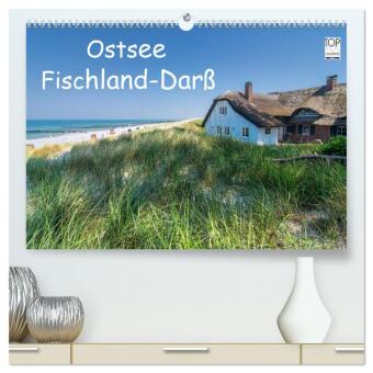 Ostsee, Fischland-Darß (hochwertiger Premium Wandkalender 2025 DIN A2 quer), Kunstdruck in Hochglanz