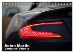 Aston Martin Vanquish Volante (Tischkalender 2025 DIN A5 quer), CALVENDO Monatskalender